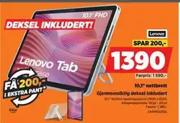 POWER 10,1 nettbrett, NOK 1390 tilbud