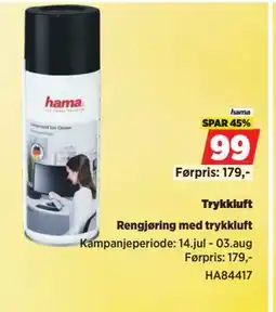 POWER Trykkluft, NOK 99 tilbud