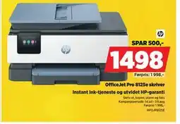 POWER OfficeJet Pro 8125e skriver, NOK 1498 tilbud