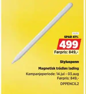 POWER Styluspenn, NOK 499 tilbud