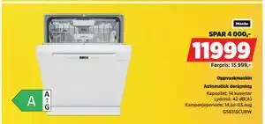 POWER Oppvaskmaskin, NOK 11999 tilbud