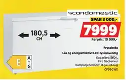 POWER Fryseboks, NOK 7999 tilbud