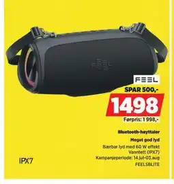 POWER Bluetooth-høyttaler, NOK 1498 tilbud