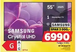 POWER 55 4K Smart TV, NOK 6990 tilbud