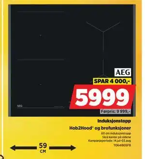 POWER Induksjonstopp, NOK 5999 tilbud