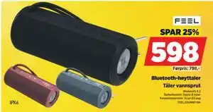 POWER Bluetooth-høyttaler, NOK 598 tilbud