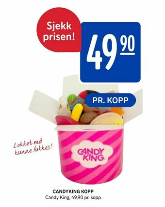 Rema 1000 Candyking kopp tilbud