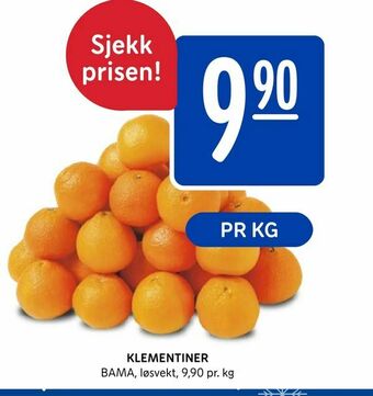 Rema 1000 Klementiner tilbud