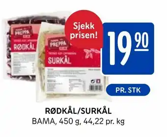 Rema 1000 Rødkål/surkål tilbud
