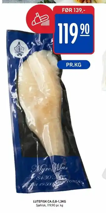 Lutefisk ca.0,8-1,3kg