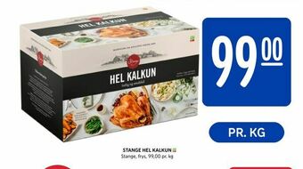 Rema 1000 Stange hel kalkun tilbud