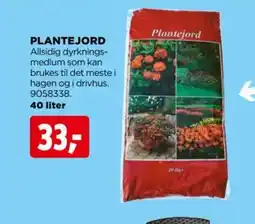 jem & fix PLANTEJORD tilbud