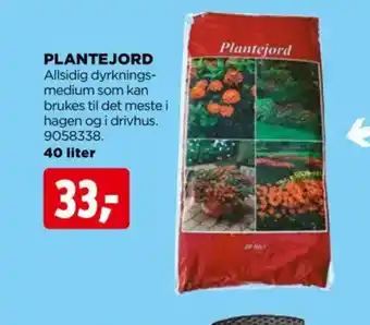 jem & fix PLANTEJORD tilbud