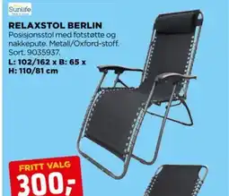 jem & fix RELAXSTOL BERLIN tilbud