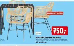 jem & fix HAGEBORD HAVANNA tilbud