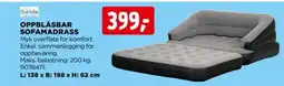 jem & fix OPPBLÅSBAR SOFAMADRASS tilbud