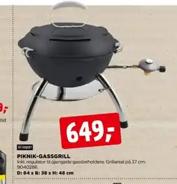 jem & fix PIKNIK-GASSGRILL tilbud