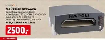 jem & fix ELEKTRISK PIZZAOVN tilbud