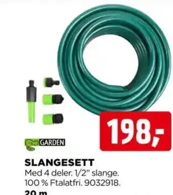 jem & fix SLANGESETT tilbud