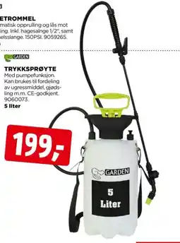 jem & fix TRYKKSPRØYTE tilbud