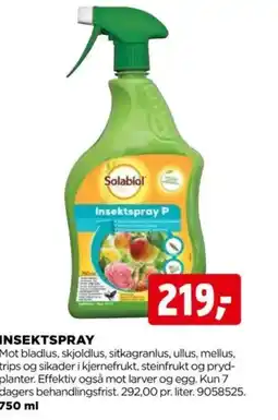 jem & fix INSEKTSPRAY tilbud