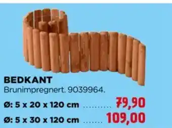 jem & fix BEDKANT Brunimpregnert. 9039964. tilbud