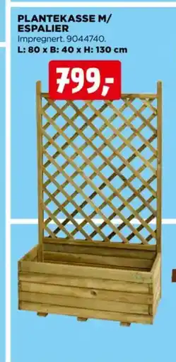 jem & fix PLANTEKASSE M/ ESPALIER tilbud