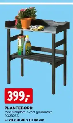 jem & fix PLANTEBORD tilbud