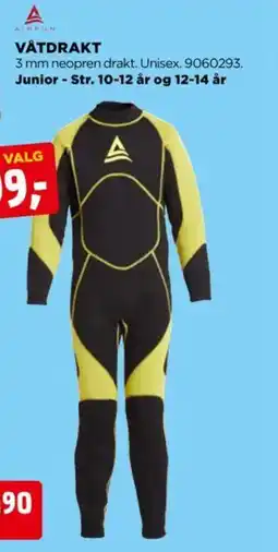 jem & fix VÅTDRAKT tilbud