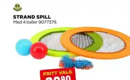 jem & fix STRAND SPILL tilbud
