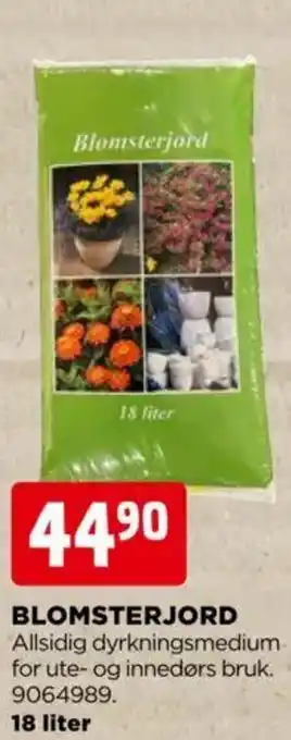 jem & fix BLOMSTERJORD tilbud