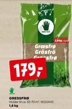 jem & fix GRESSFRØ tilbud