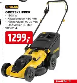 jem & fix FALKE GRESSKLIPPER tilbud