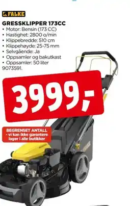 jem & fix FALKE GRESSKLIPPER 173CC tilbud
