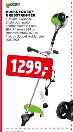 jem & fix GARDEN BUSKRYDDER/ GRESSTRIMMER tilbud