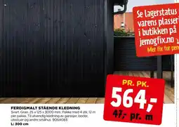 jem & fix FERDIGMALT STÅENDE KLEDNING tilbud