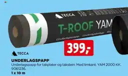 jem & fix UNDERLAGSPAPP tilbud
