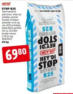 jem & fix STØP B25 tilbud