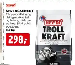 jem & fix SPRENGSEMENT tilbud