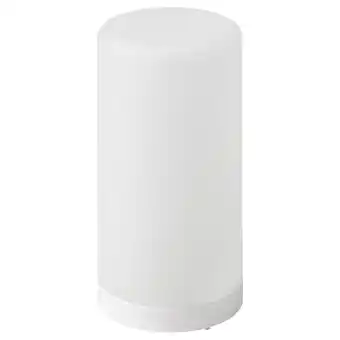 IKEA Solvinden led-dekorasjon bordbelysning, utendørs/batteridrevet hvit, 15 cm tilbud