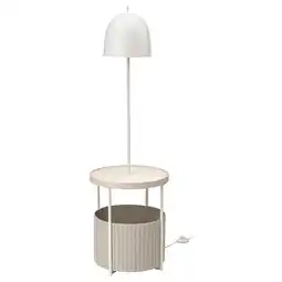 IKEA TrindsnÖ Gulvlampe, hvit metall/bjørkefiner tilbud