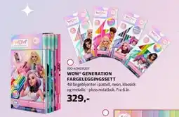 Lekia WOW GENERATION FARGELEGGINGSSETT, NOK 329 tilbud