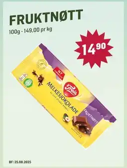 Holdbart Fruktnøtt, NOK 14.9 tilbud