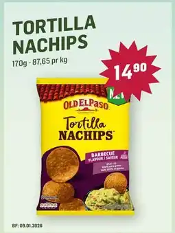 Holdbart Tortilla Nachips, NOK 14.9 tilbud