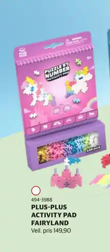 Lekia PLUS-PLUS ACTIVITY PAD FAIRYLAND, NOK 99.9 tilbud