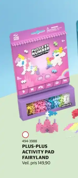 Lekia PLUS-PLUS ACTIVITY PAD FAIRYLAND, NOK 99.9 tilbud