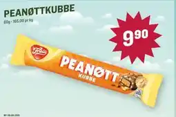 Holdbart Peanøttkubbe, NOK 9.9 tilbud