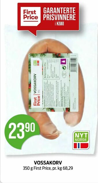 Kiwi Vossakorv tilbud