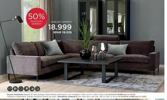 Møbelringen Passion modulsofa tilbud