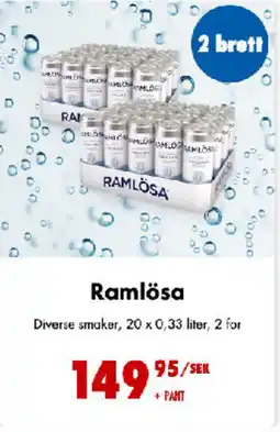 Nordby Supermarket Ramlösa tilbud